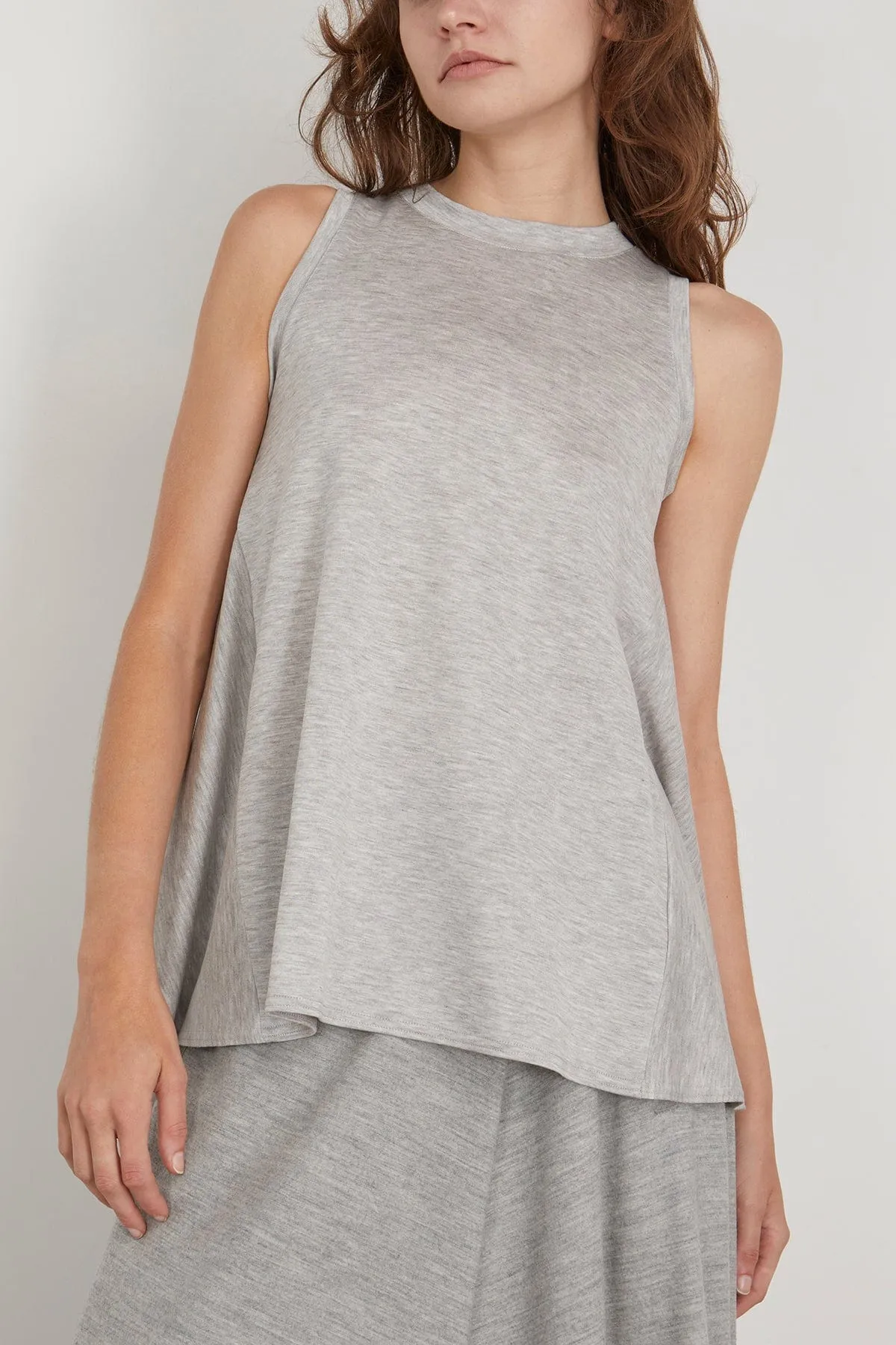 Hiba Top in Light Grey