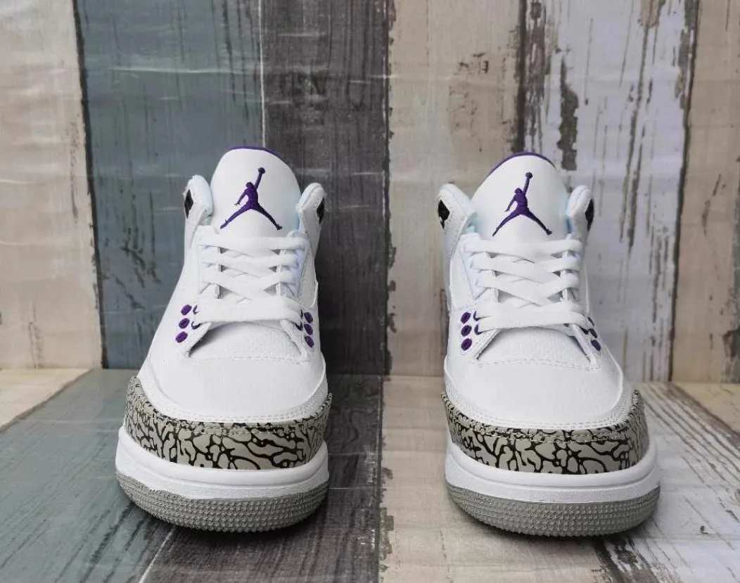 JORDAN 3 RETRO x DARK IRIS