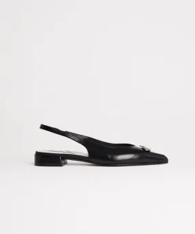 KARL LAGERFELD KERRIE KARL FAN SLINGBACKS