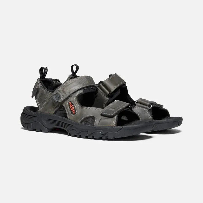 Keen Targhee III Open Toe Sandal Grey Black Men's