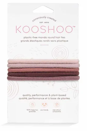 Kooshoo Organic Round Hair Ties - Earth