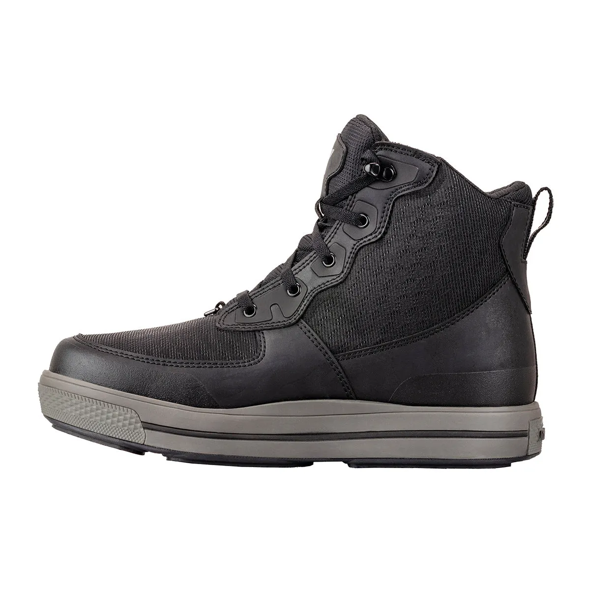 Korkers Stealth Sneaker Boot w/ Fixed Kling-On Rock Soles Black