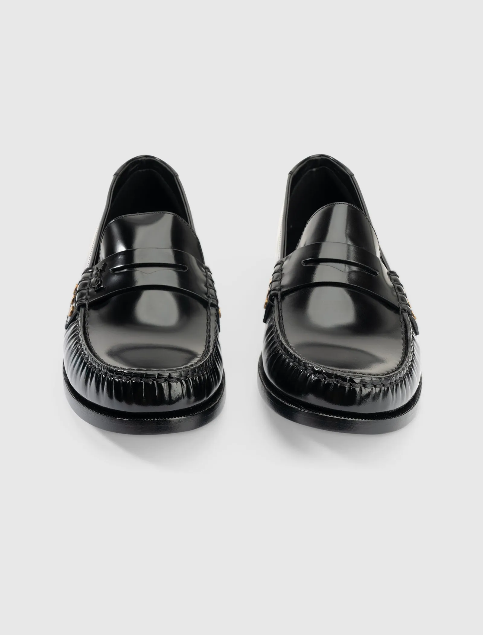 LEATHER LOAFERS