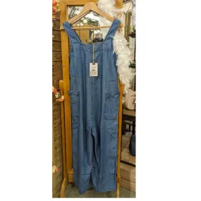 Lily & Me 10 Blue Tencle Edith Jumpsuit