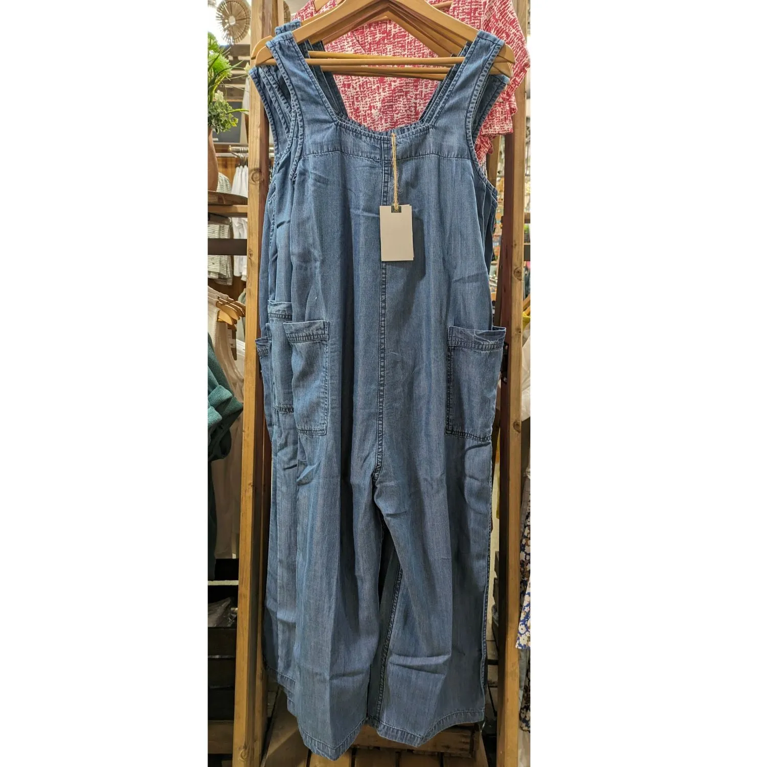 Lily & Me 10 Blue Tencle Edith Jumpsuit