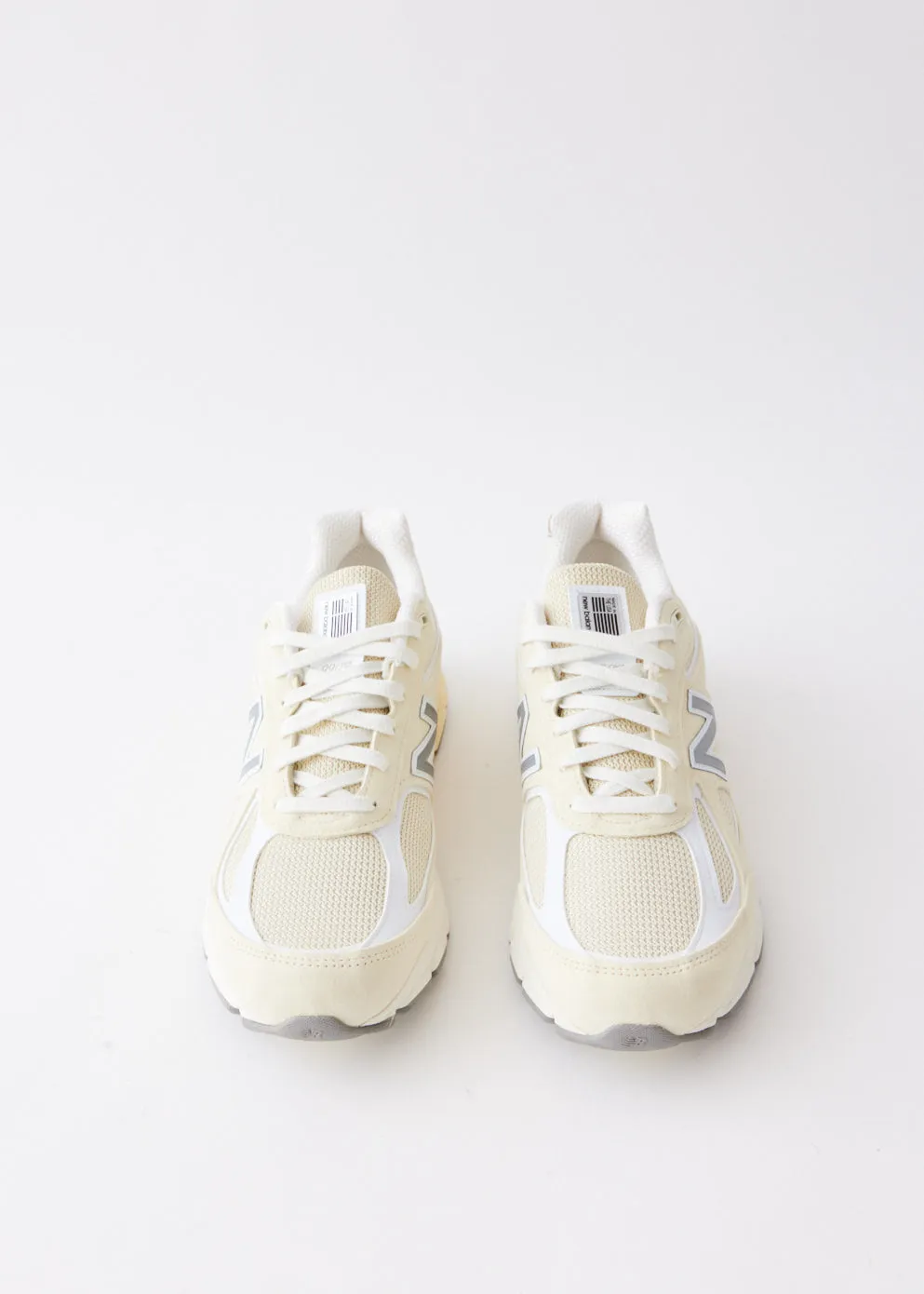 MADE in USA 990v4 'Limestone' Sneakers