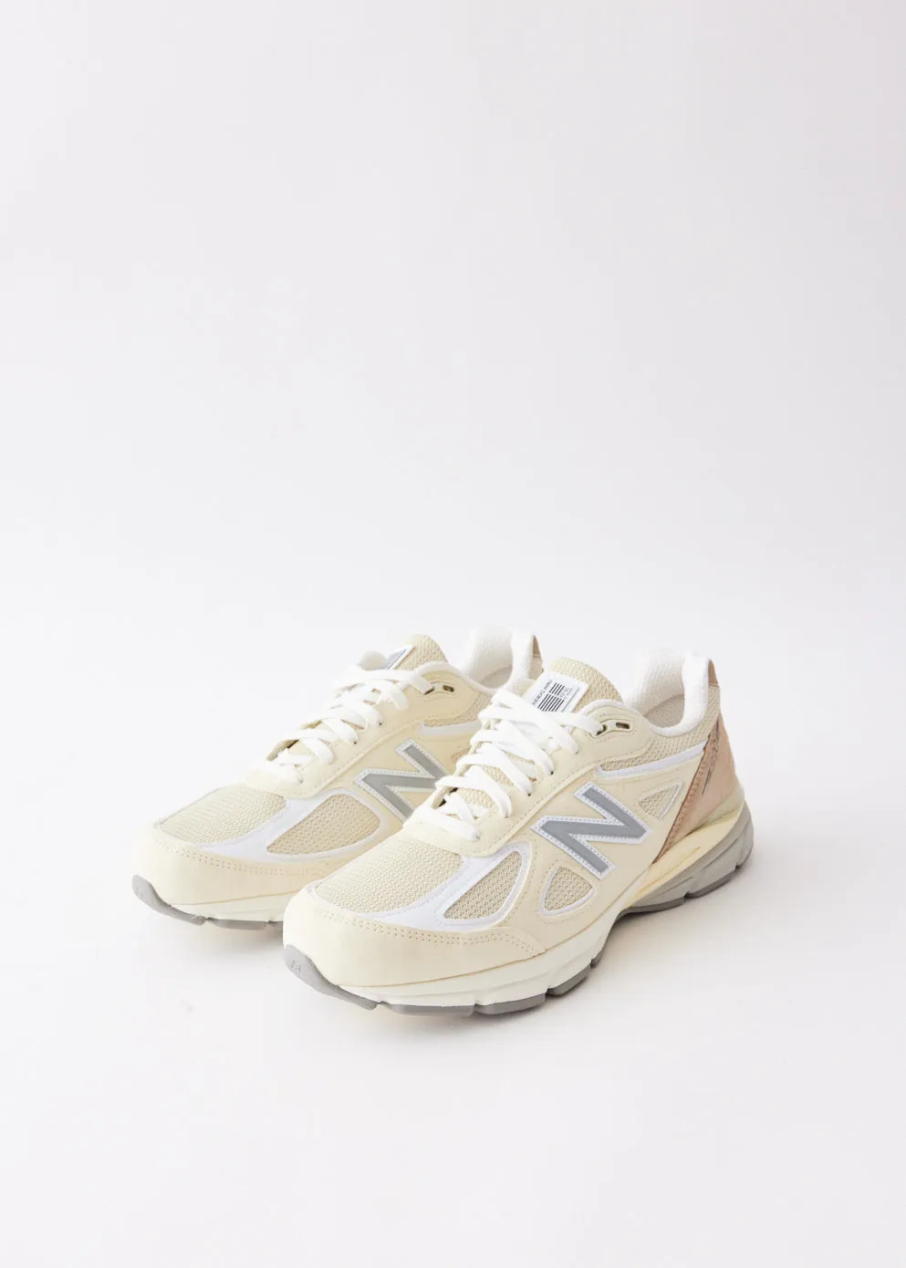 MADE in USA 990v4 'Limestone' Sneakers