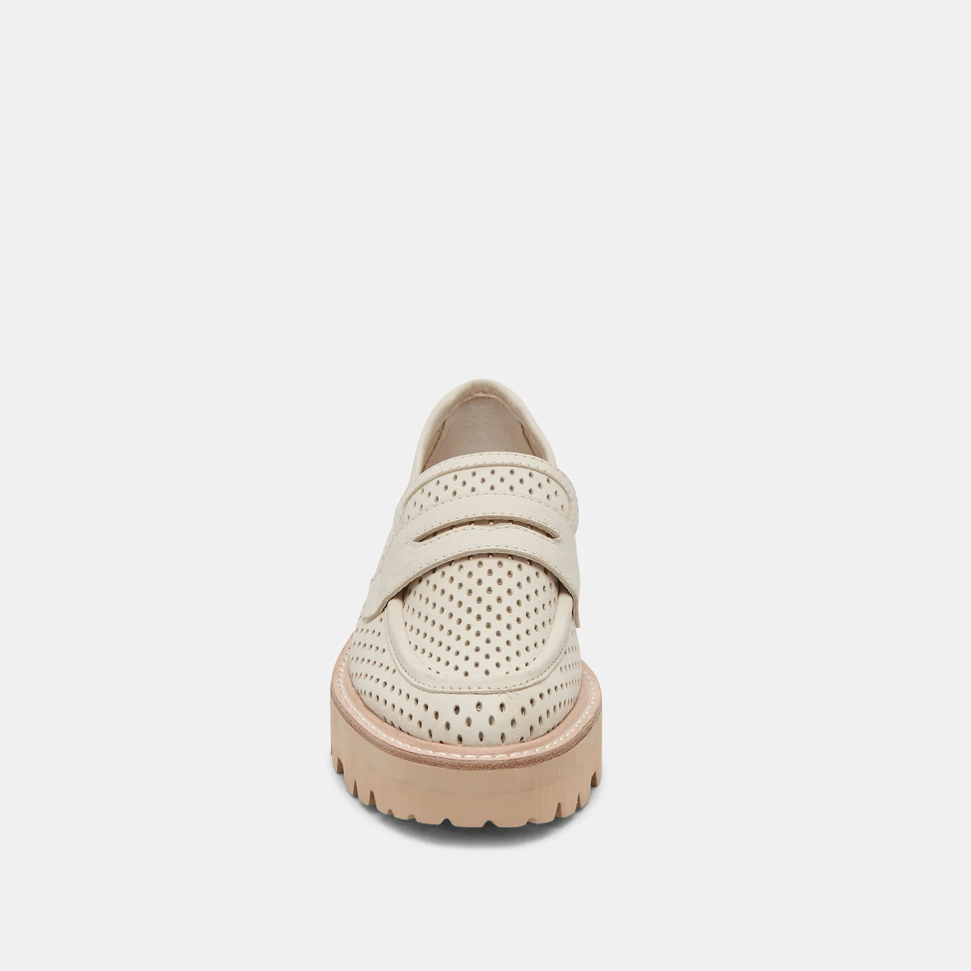 MALILA LOAFERS IVORY NUBUCK