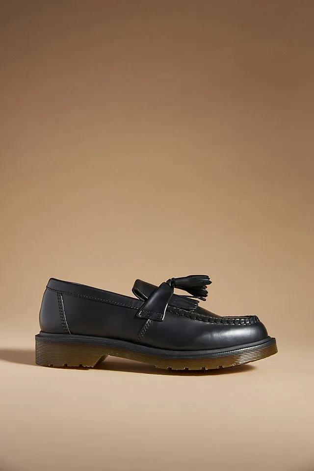 Martens Adrian Tassel Loafers, Black