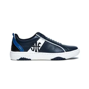 Men's Icon 2.0X Blue Black Leather Sneakers 06313-550