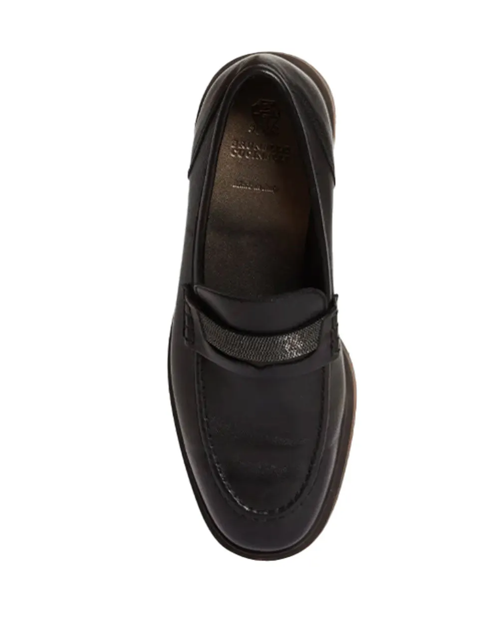 Monili Penny Loafer in Black