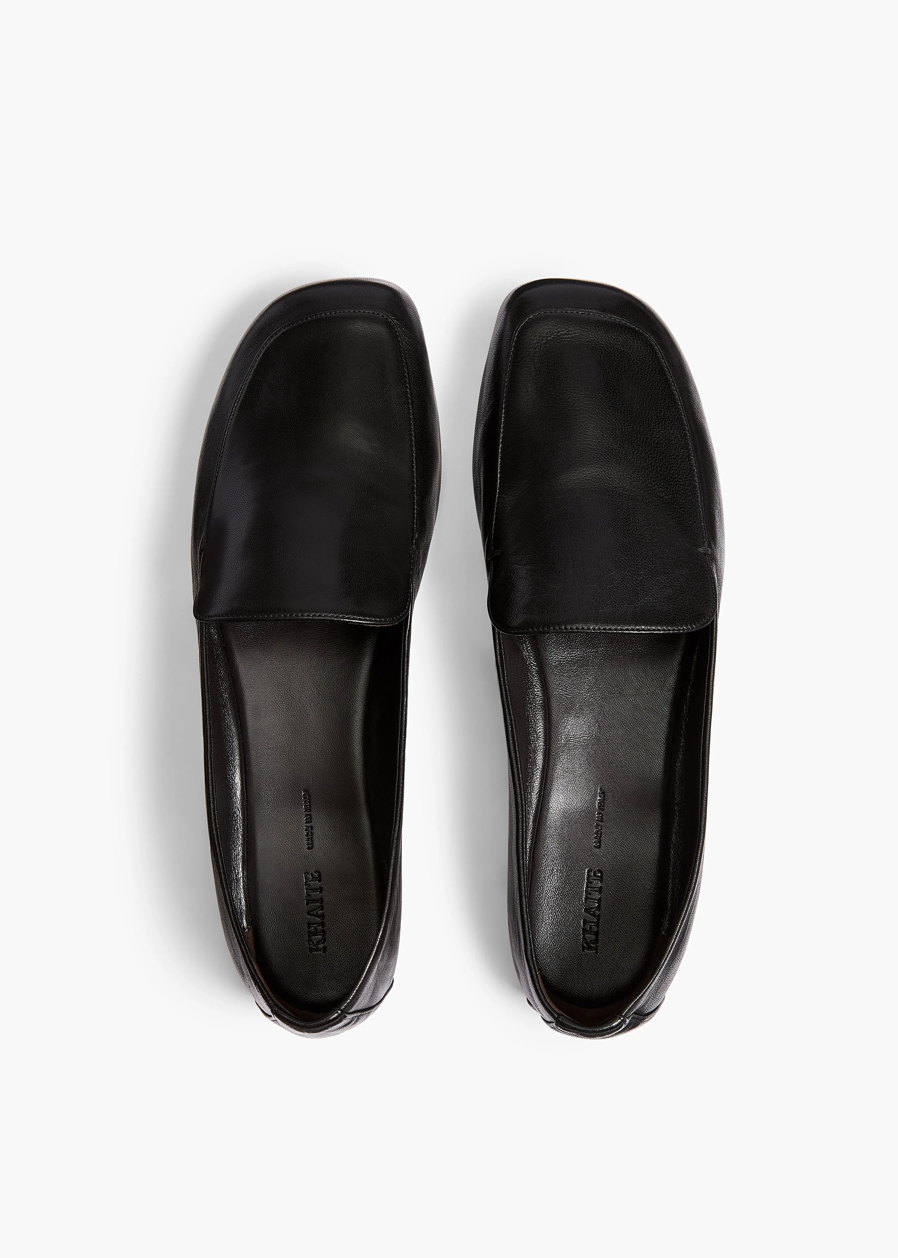 Monroe Loafer in Black Nappa Leather