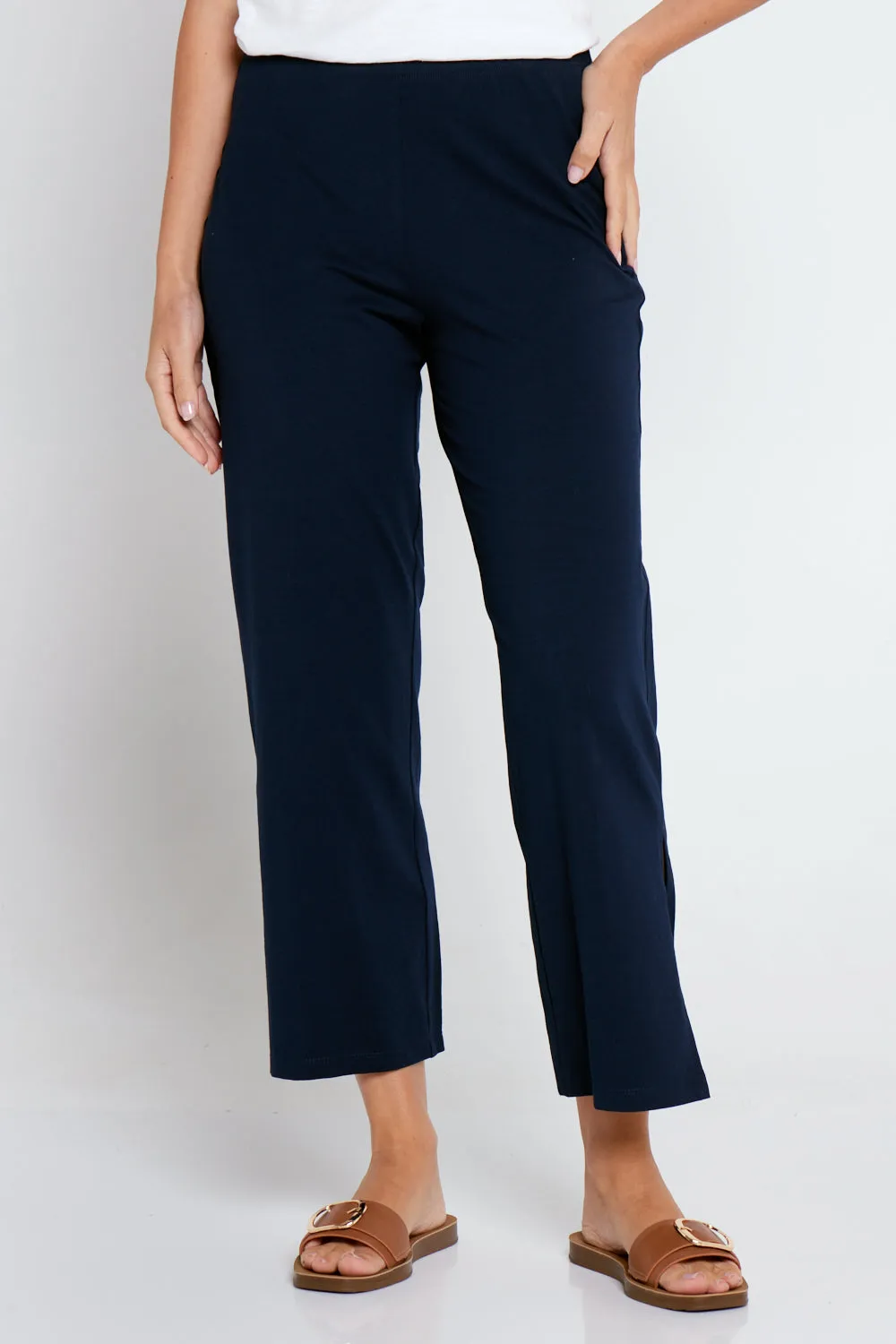 Montana Jersey Pants - Navy