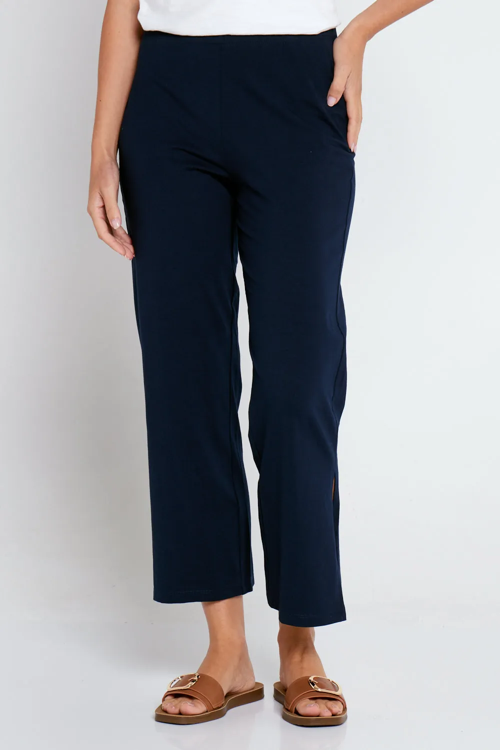 Montana Jersey Pants - Navy