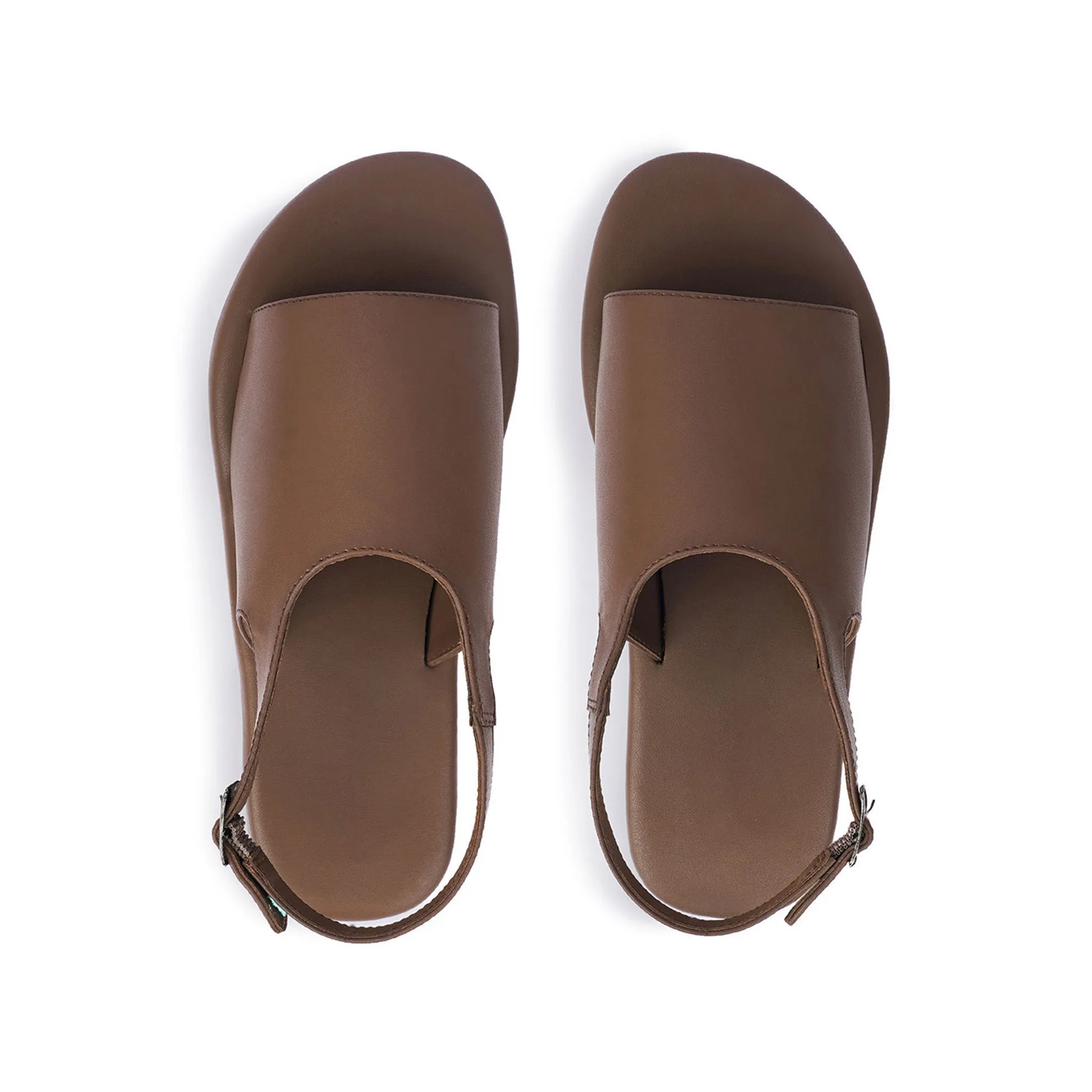 Nas Cloak Vegan Leather Brown Sandals Men Thrift Edit