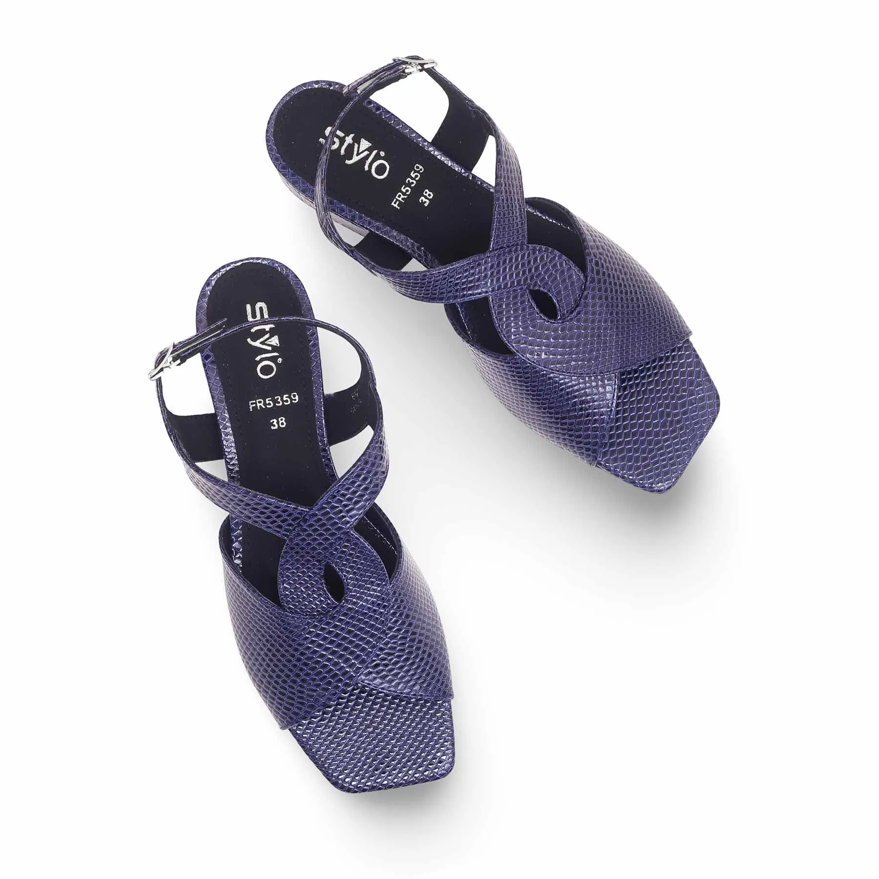 Navy Formal Sandal FR5359