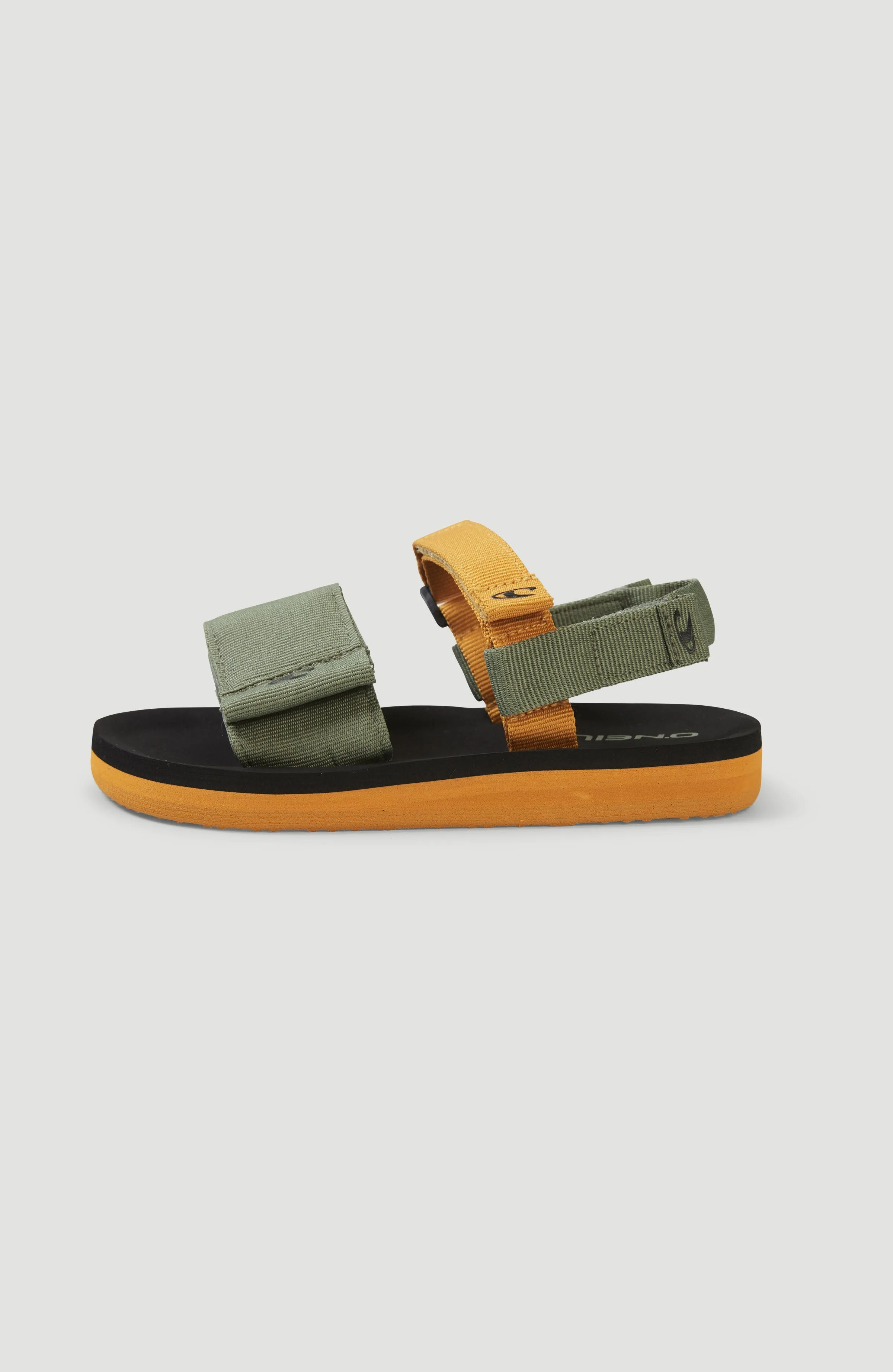 Neo Strap Sandals | Deep Lichen Green Colour Block