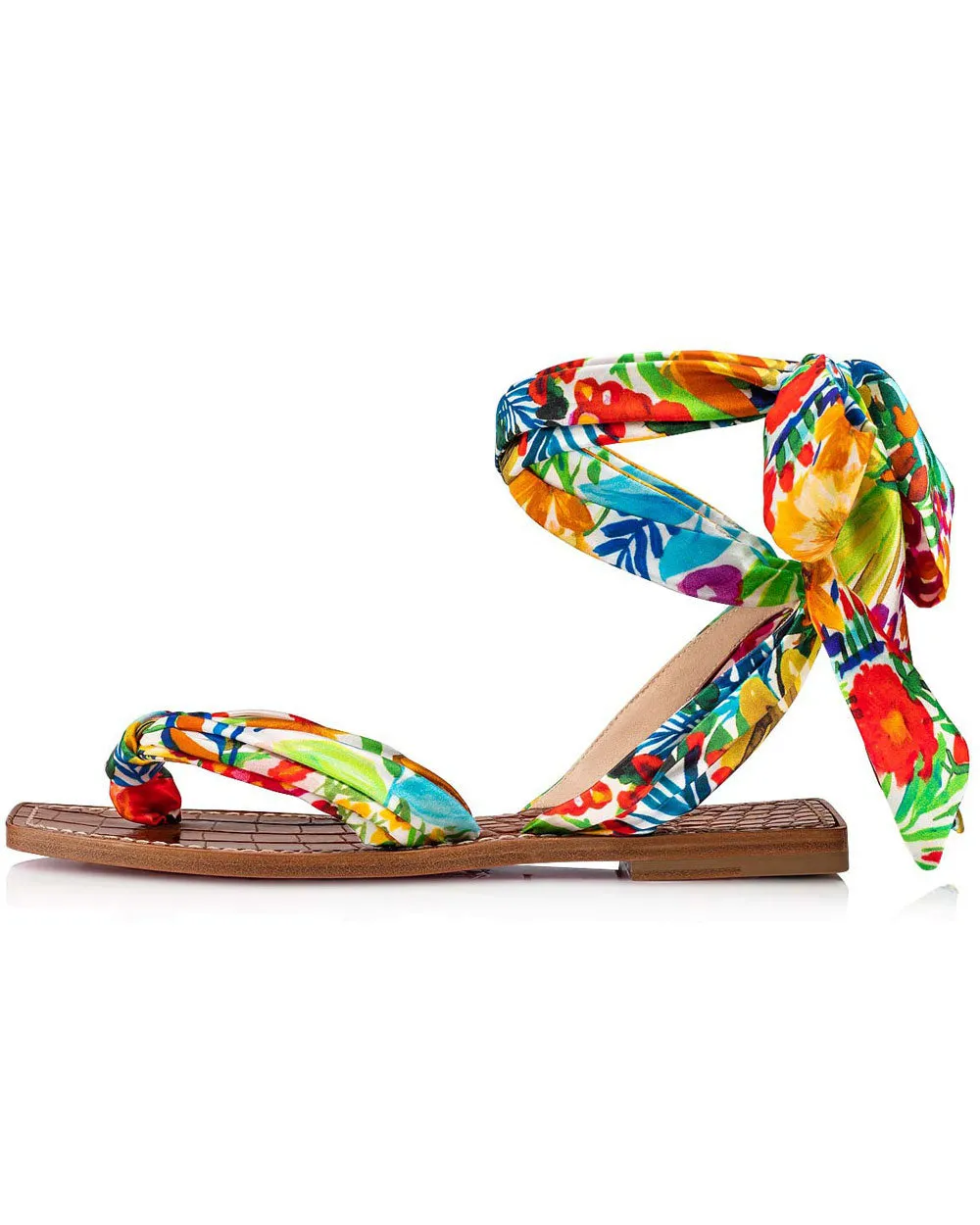 Niloofar Flat Sandal in Multi