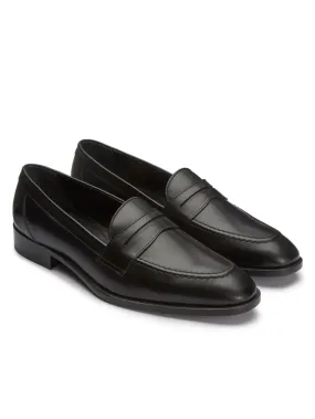 Oliver Brown Loafers - Black Leather