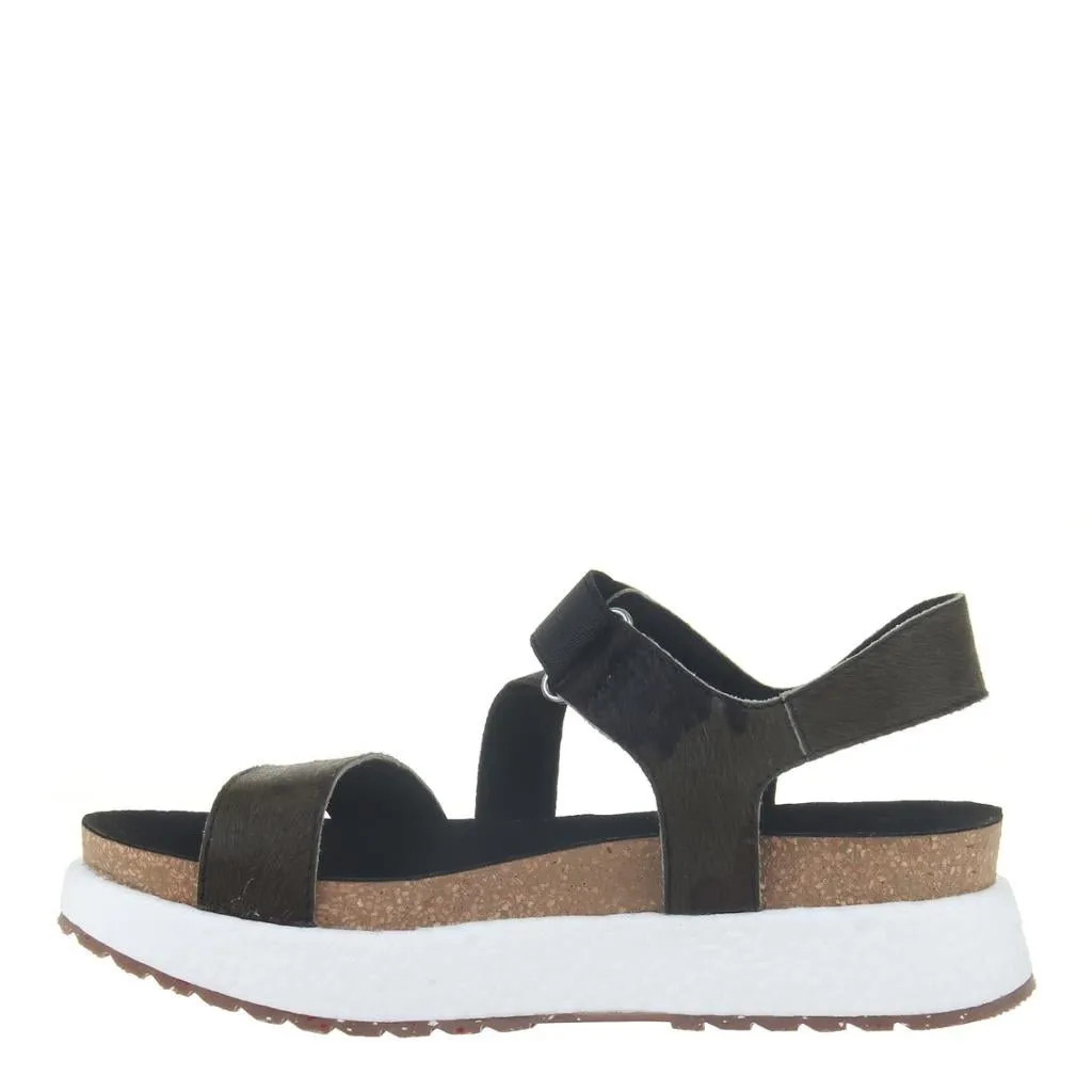 OTBT - SIERRA in MUD Wedge Sandals