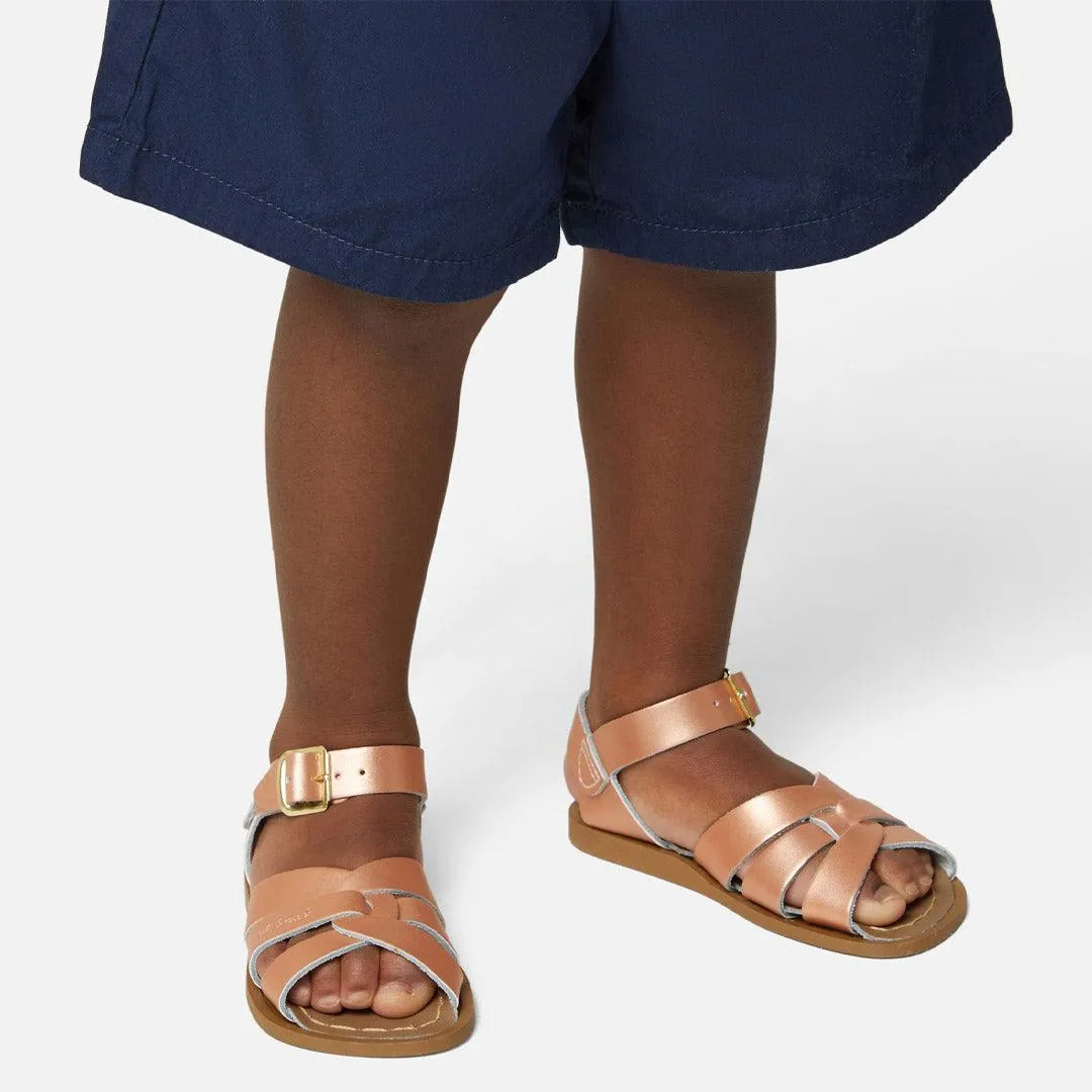 Outlet - Salt-Water Kid's Sandals - Original - Rose Gold