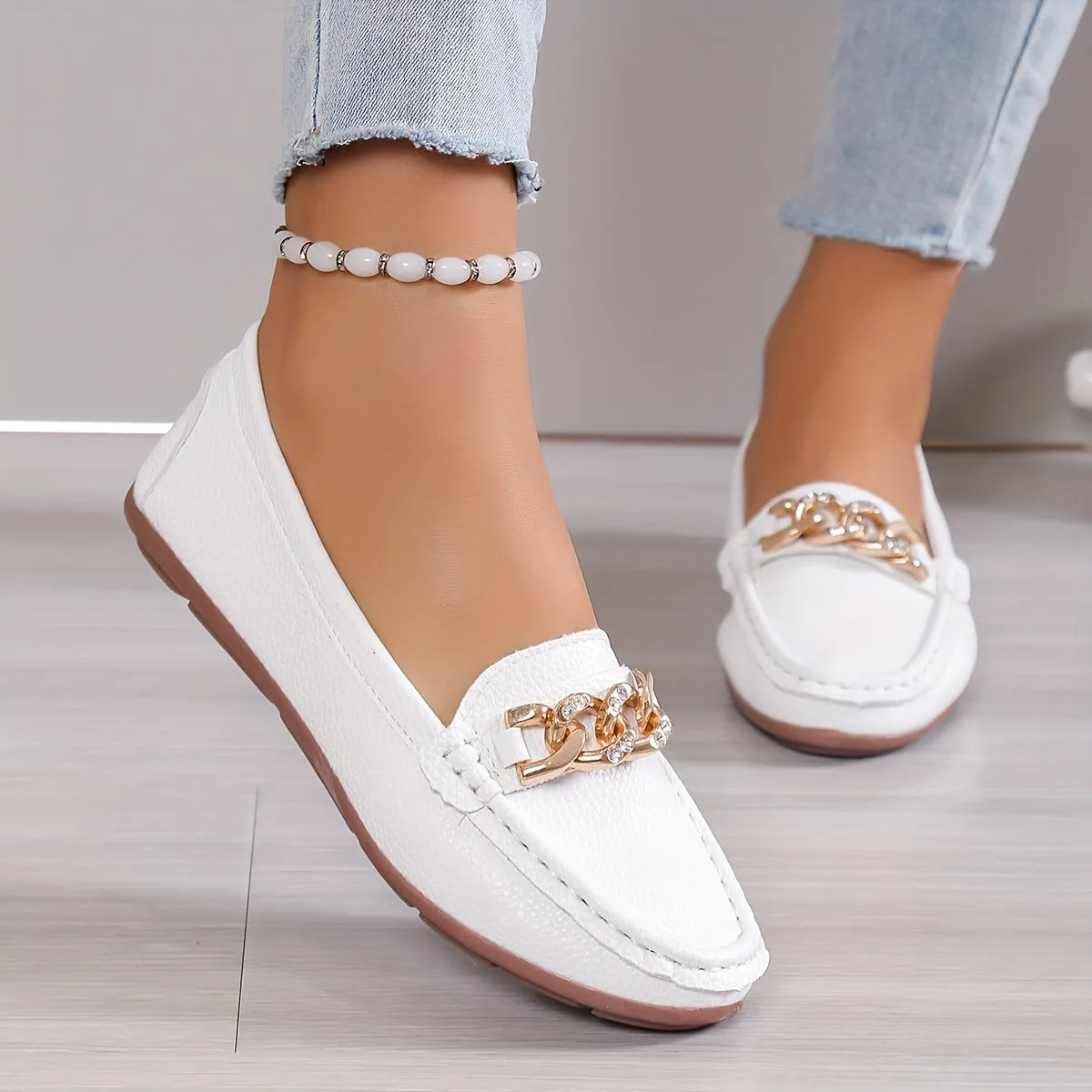 Owlkay Comfortable Casual Loafers Casual Shoes LF45