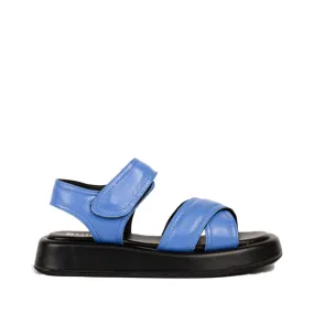 Pearl Blue Chunky Sandals