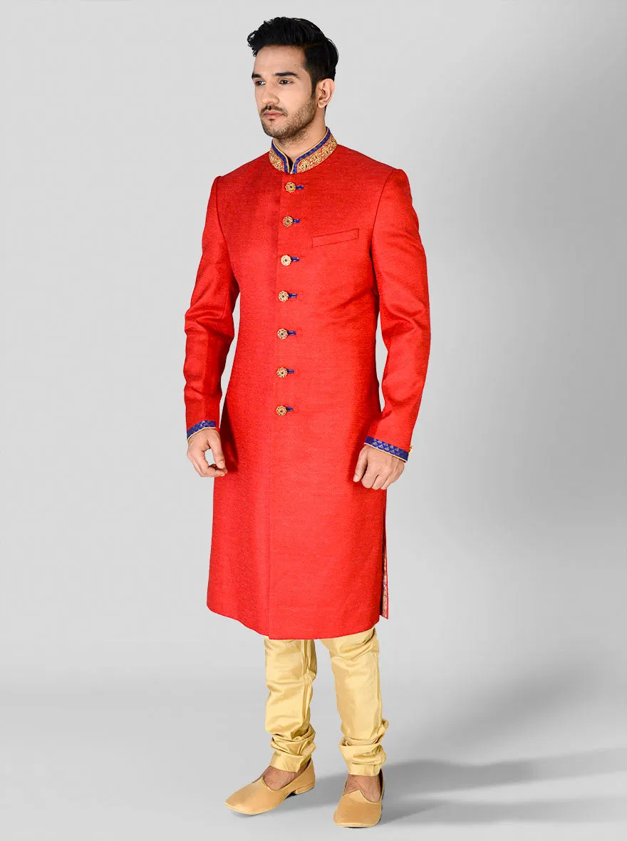 Red Sherwani | Azania