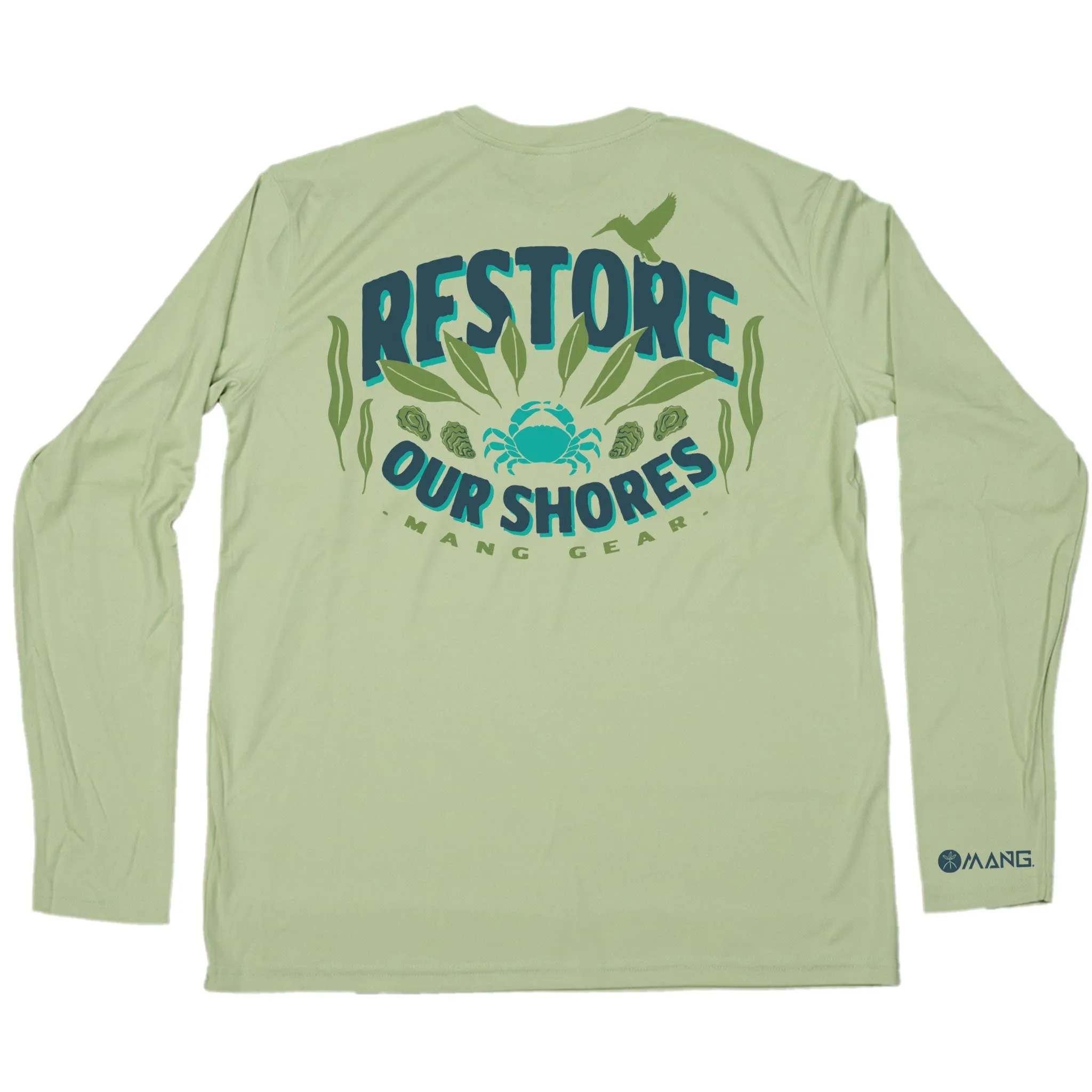 Restore Our Shores Men's LS