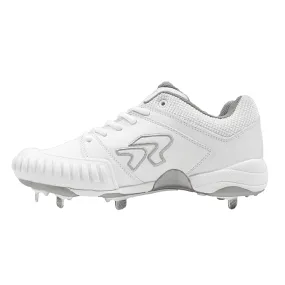 Ringor Flite Women's Softball Spike PTT Metal With Pitching Toe: 3842SW