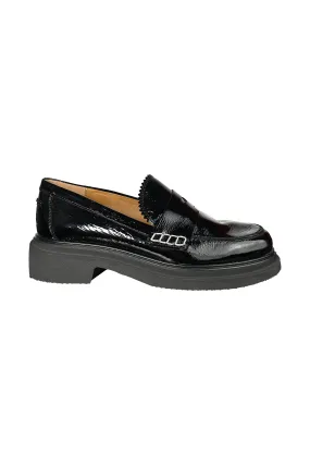 Robertson Madison Mary Mask Loafer 50.201.059RM  | Brux Nero (Black Patent)