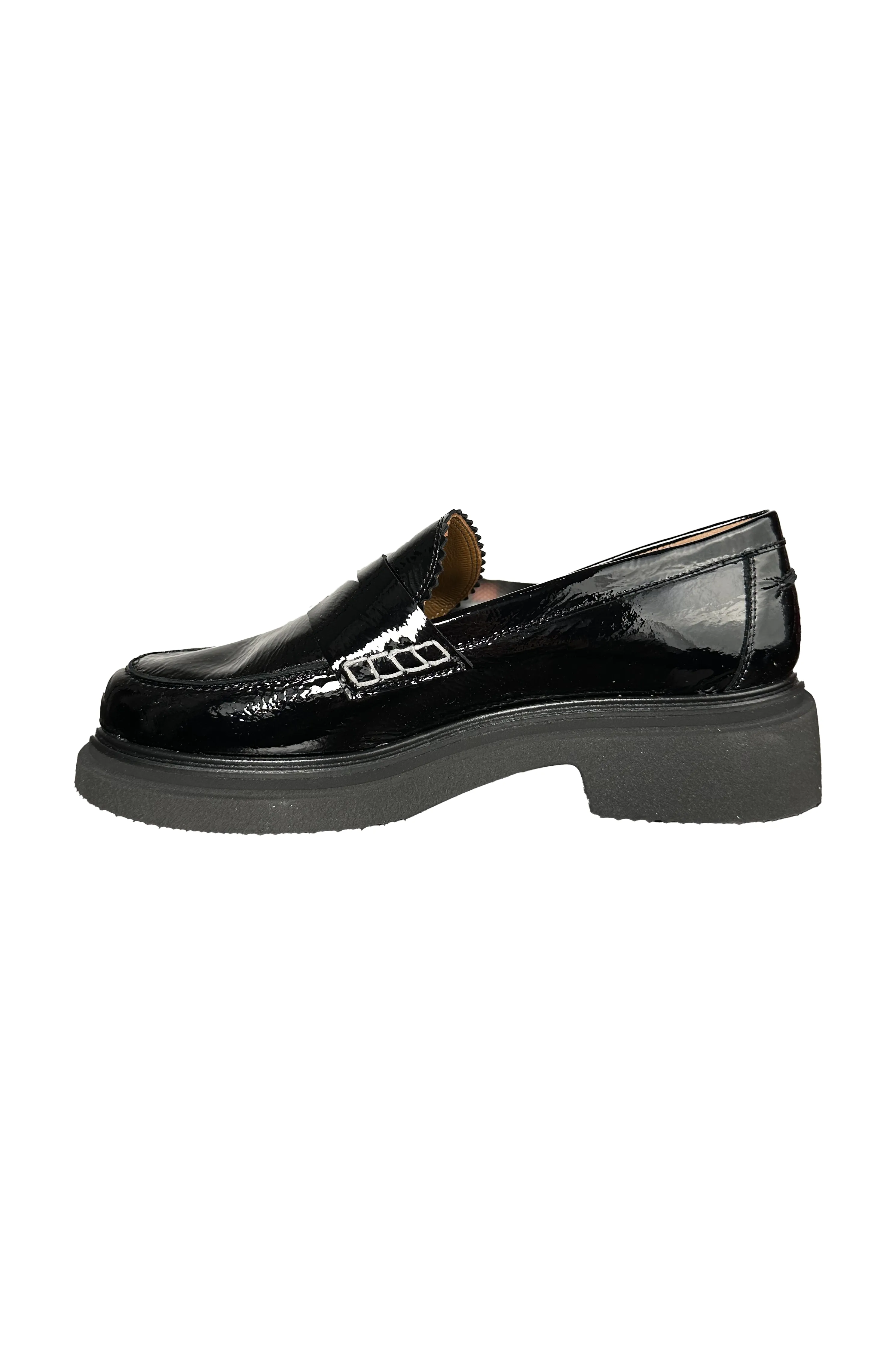 Robertson Madison Mary Mask Loafer 50.201.059RM  | Brux Nero (Black Patent)