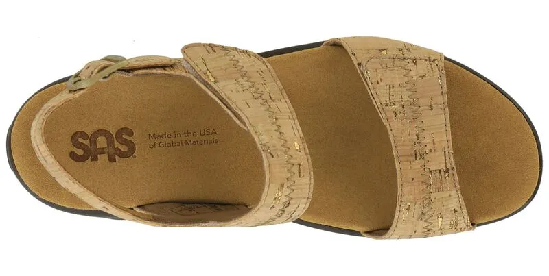 SAS Women's Nudu Sandal GOLDEN CORK