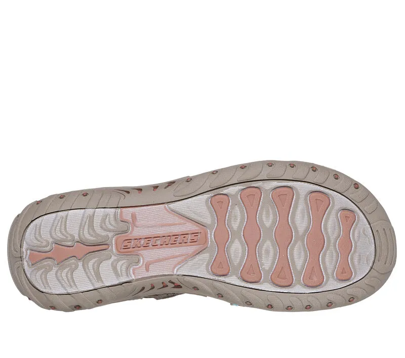 Skechers Womens Reggae Dream Weaver Taupe Multi