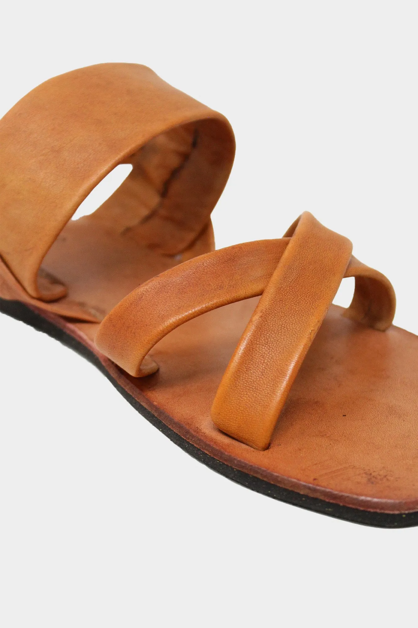 Sling Back Sandals | Tan