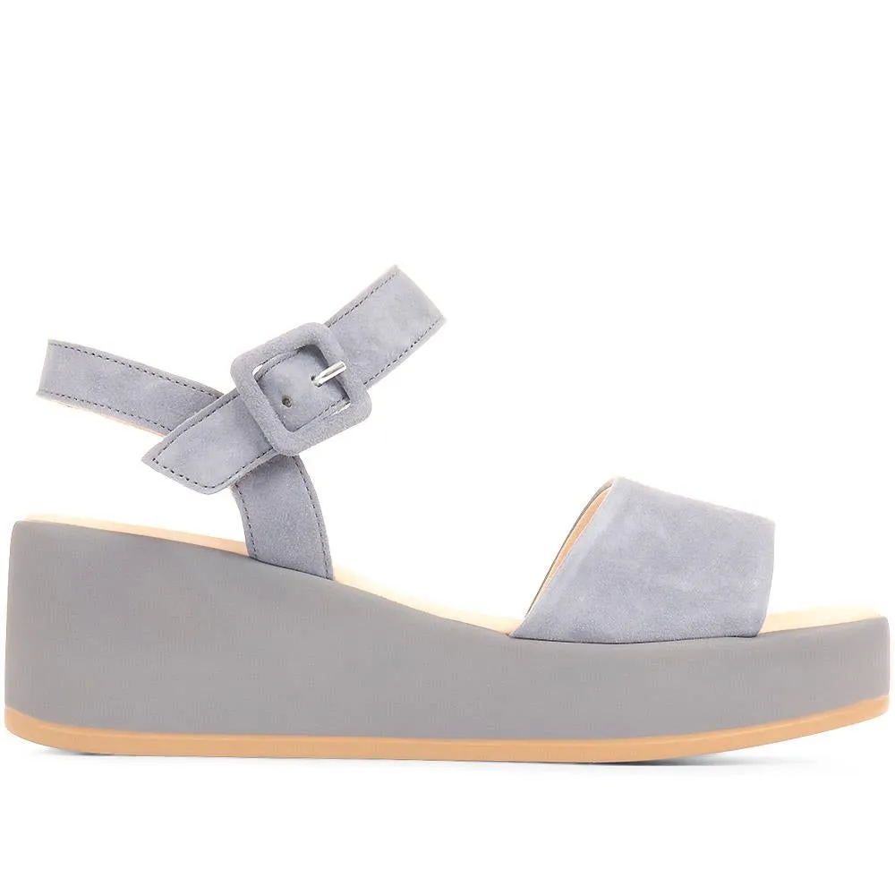 Square Toe Wedge Sandals - GAB35538 / 322 393