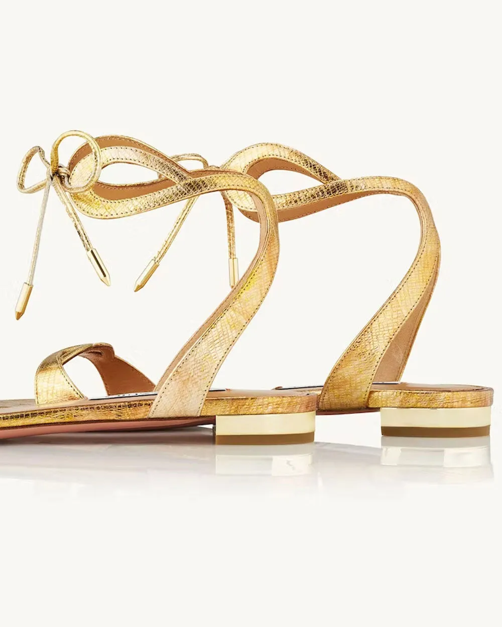 Tessa Sandals in Gold