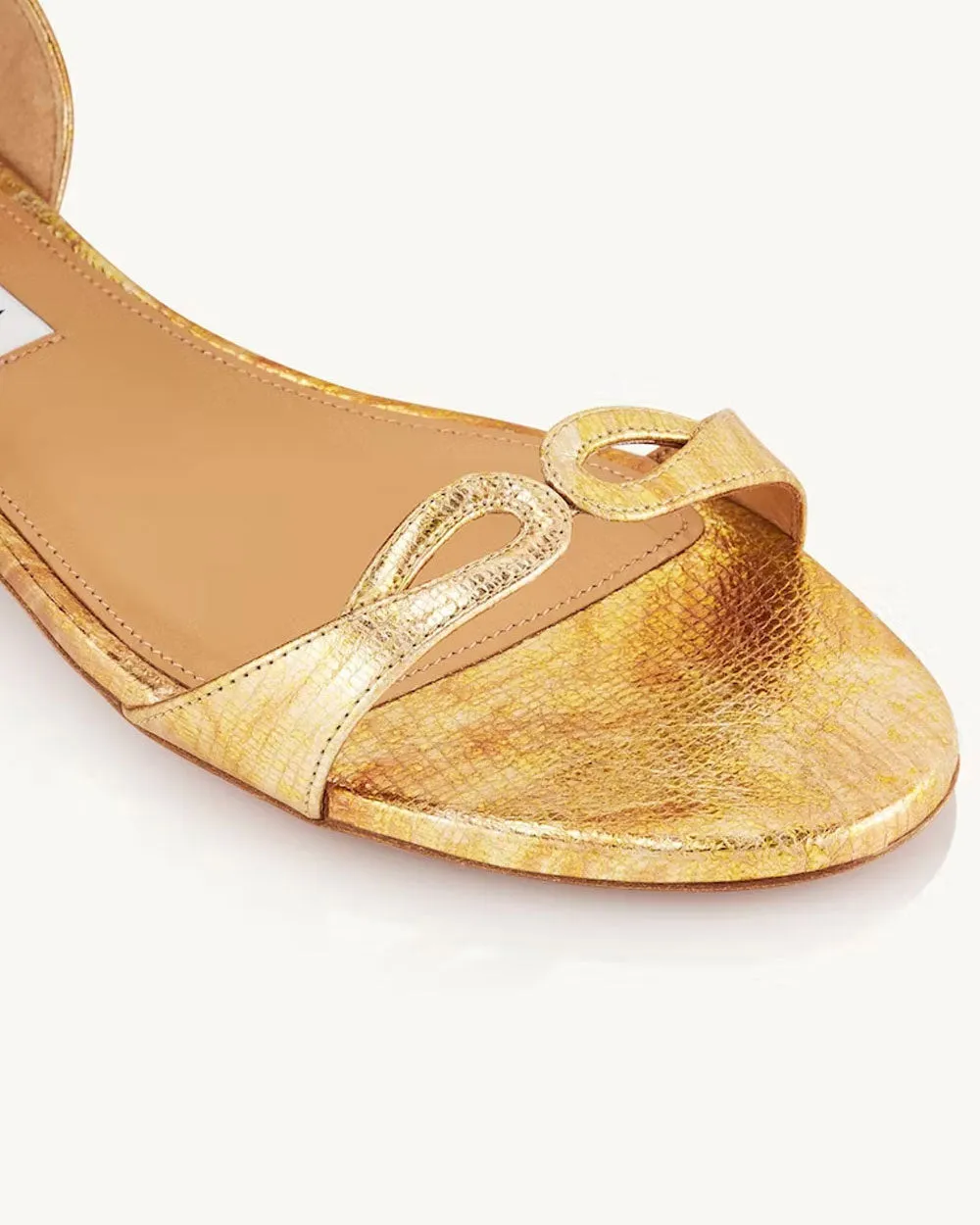 Tessa Sandals in Gold