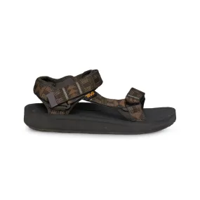 Teva Original Universal Premier Beach Break Brown Sandals - Men's