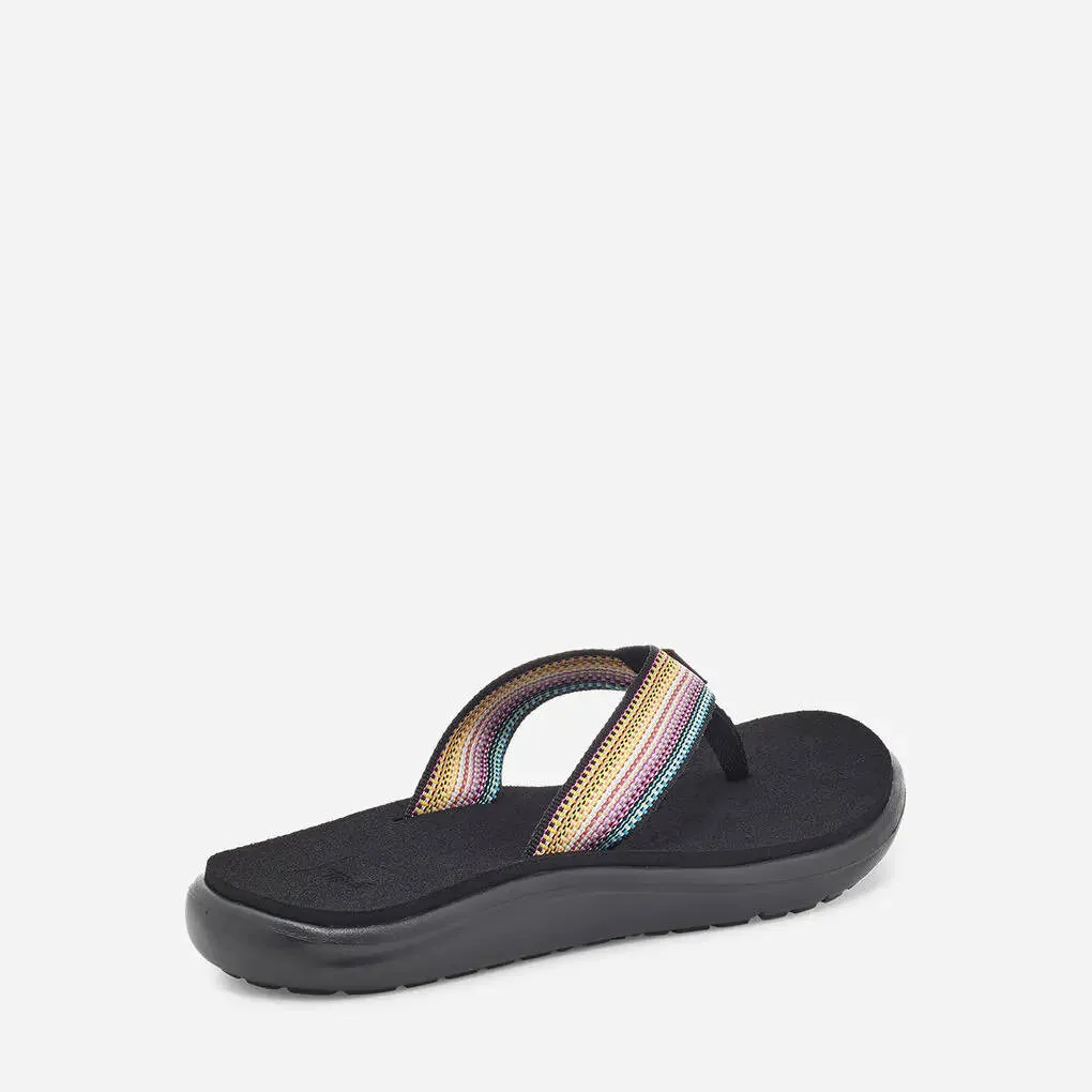 Teva Womens Voya Flip Antiguous Black Multi