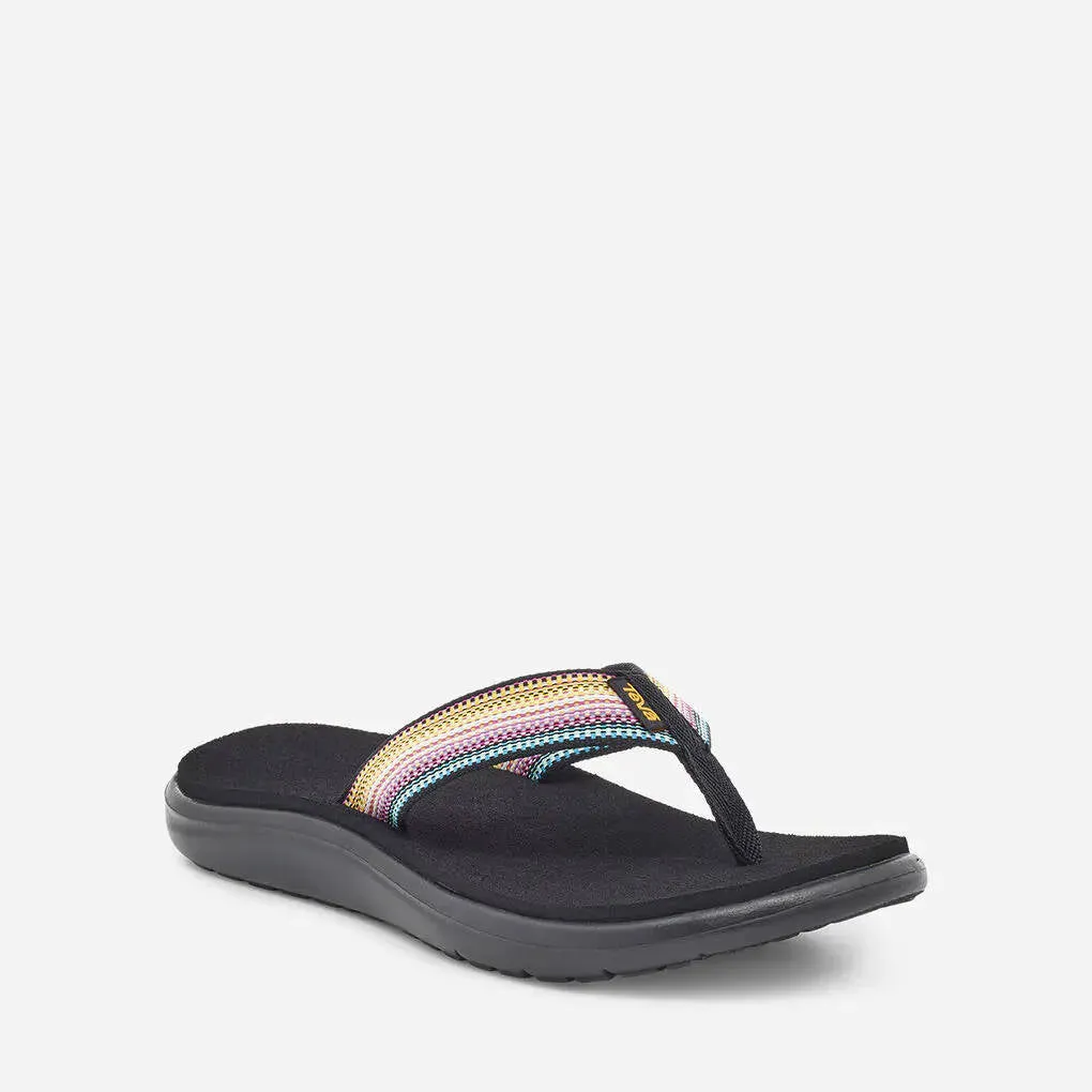 Teva Womens Voya Flip Antiguous Black Multi