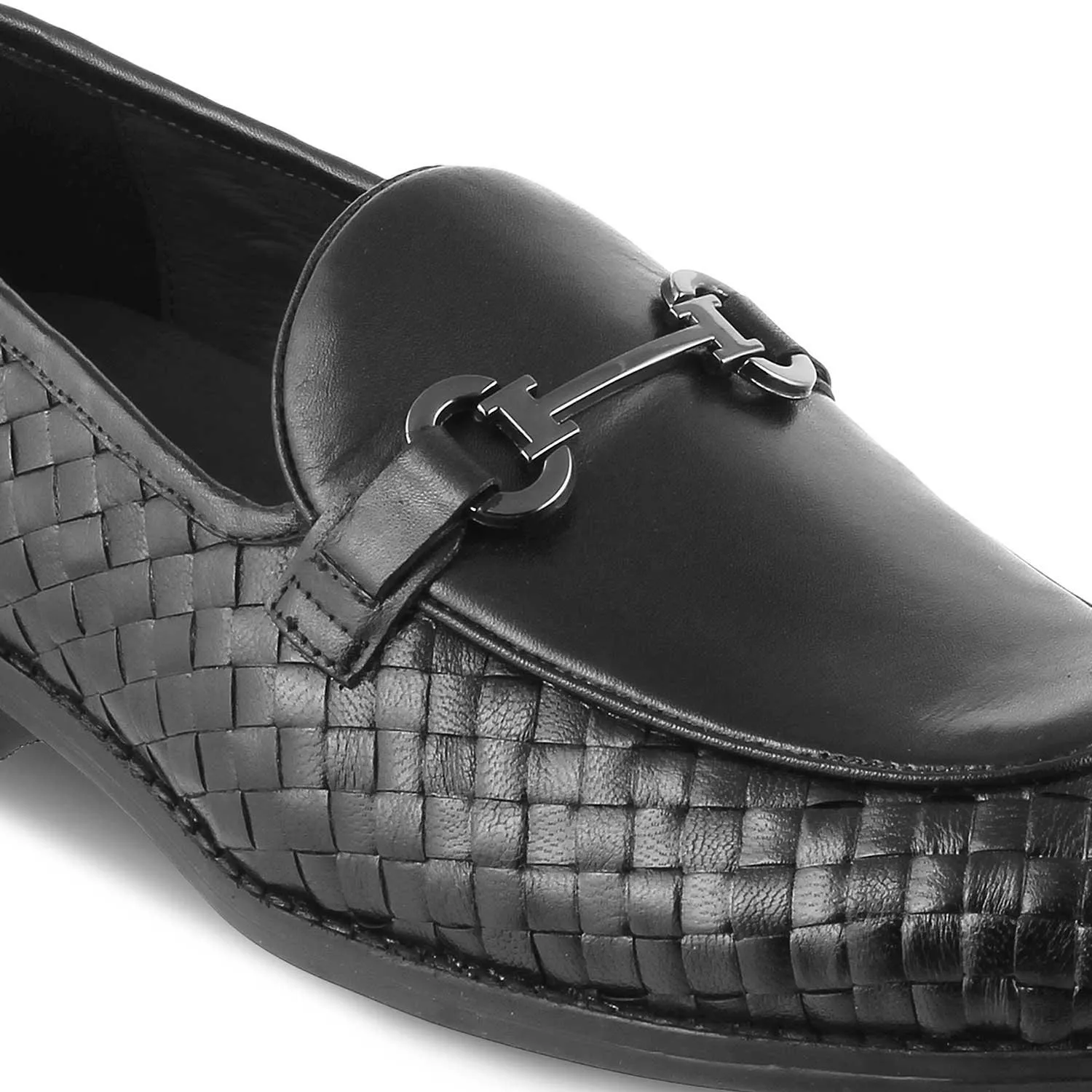 The Comme Black Men's Leather Loafers Tresmode