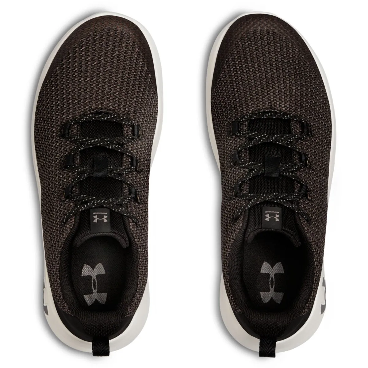 Under Armour Black/Elemental/Metallic Gun Metal Ripple Sneaker