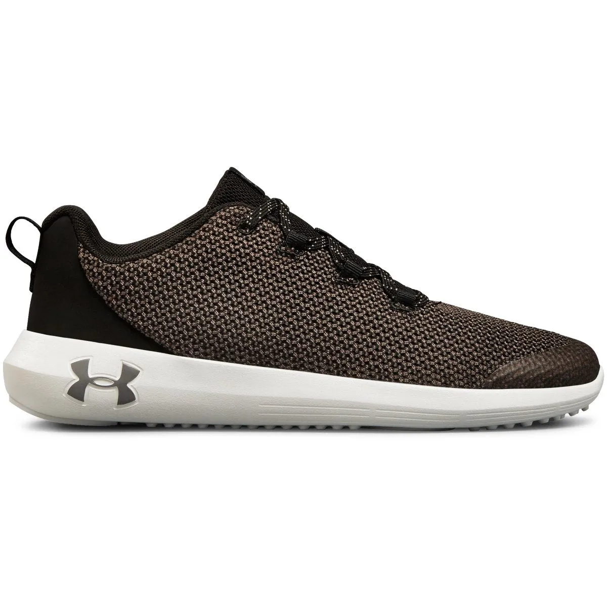 Under Armour Black/Elemental/Metallic Gun Metal Ripple Sneaker