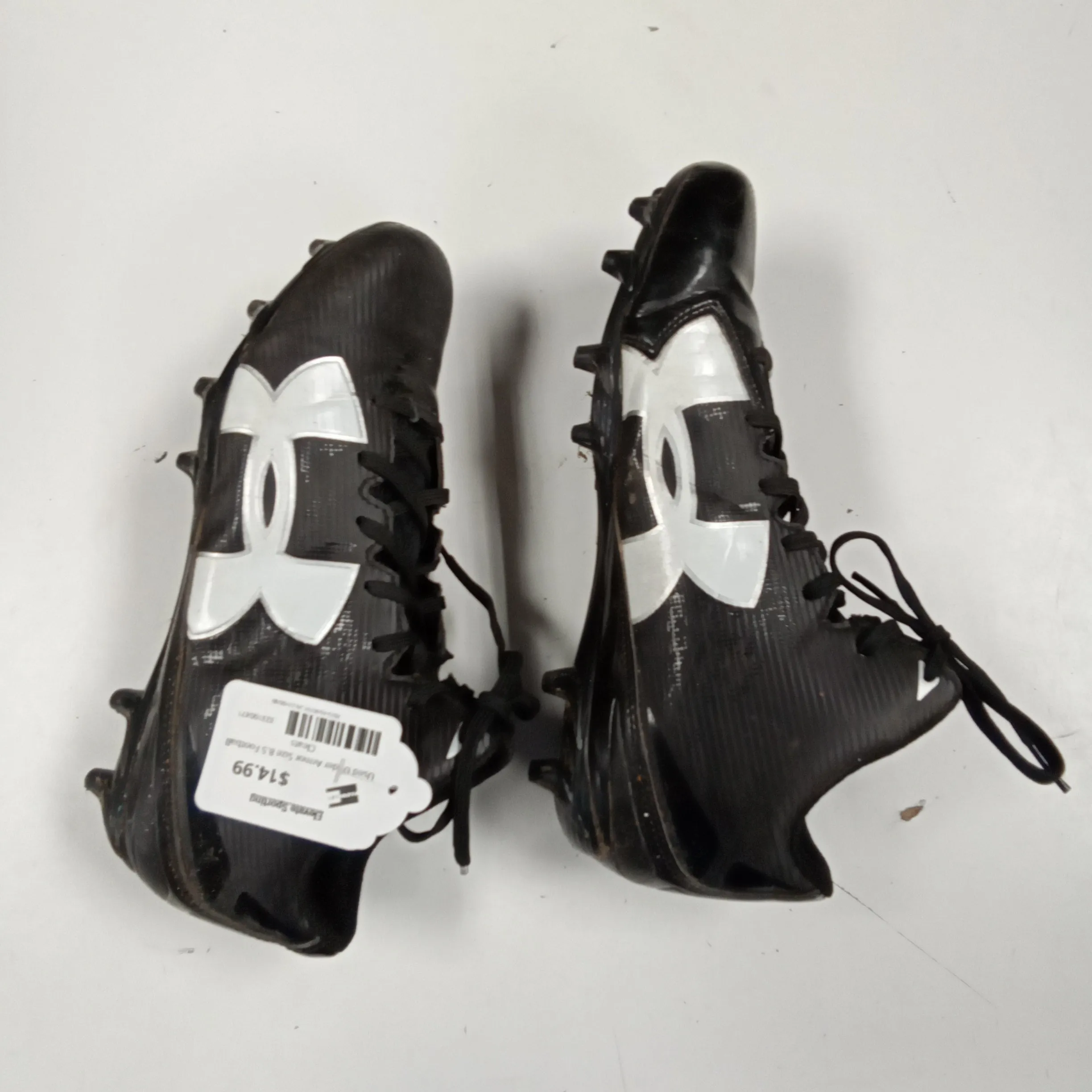 Used Under Armor Size 8.5 Football Cleats