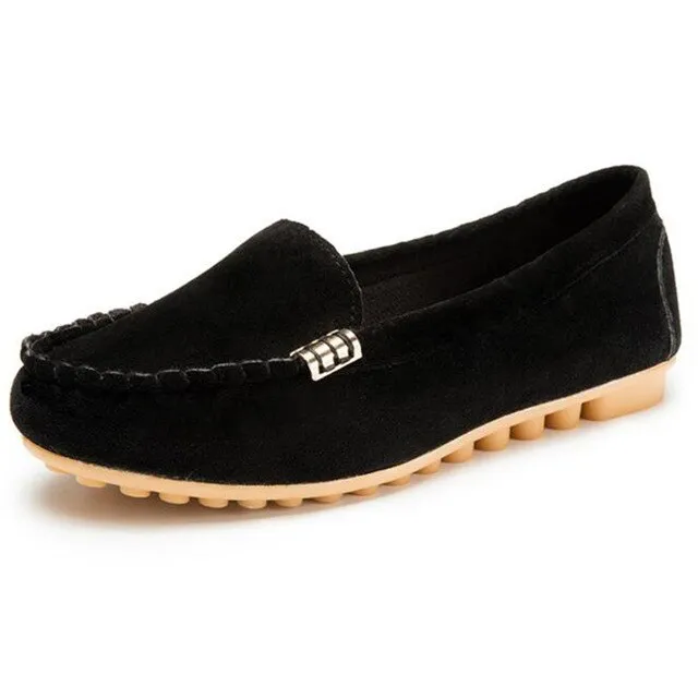 USS Shoes Margo Women's Slip-On Loafer Black Shoes