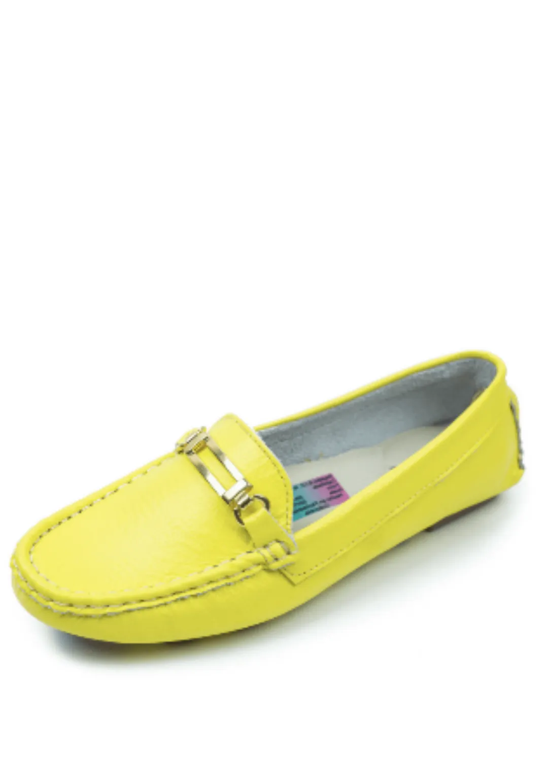 Viteliuss Women's Loafer Yellow Shoes