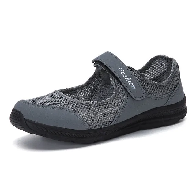 Walker Women's Slip-On Black Shoes