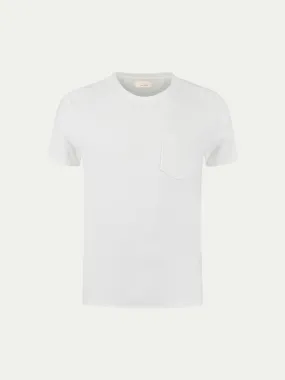 White Terry Towelling T-Shirt