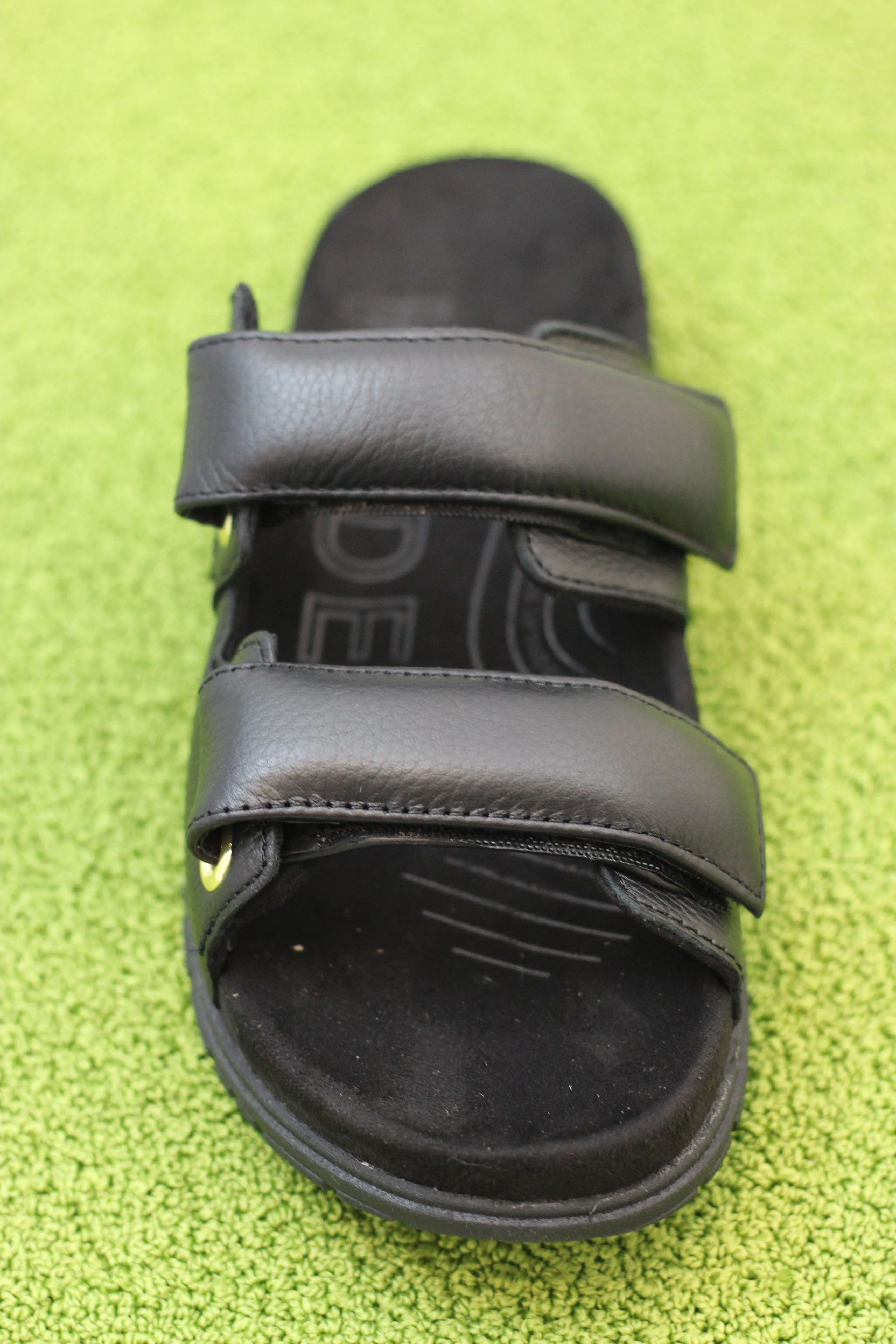 Womens Lisa Sandal - Black Leather